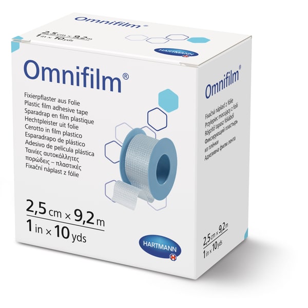 Hartmann Omnifilm hechtpleister - 2,5 cm x 5 meter, foto 4 van 4