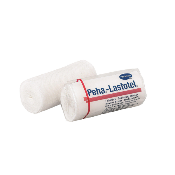 Hartmann Peha-Lastotel fixatiezwachtel rekbaar - 4 cm x 4 meter, 20 stuks