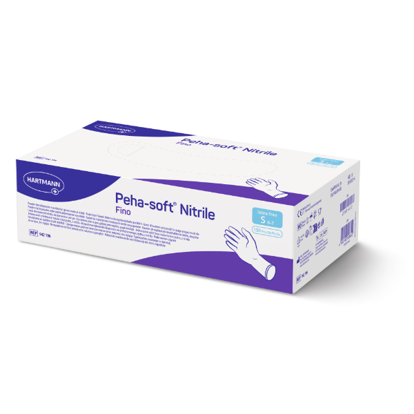 Hartmann Peha-Soft nitrile onderzoekshandschoen poedervrij - M