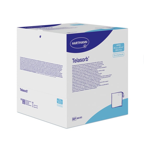 Hartmann Telasorb steriele buikgazen met loodlijn en lus 45 x 45 cm — afbeelding 2