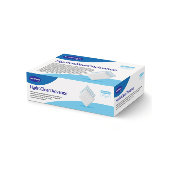 HydroClean advance interactieve wondkussen - 10 x 10 cm