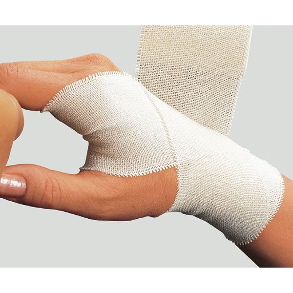 Idealbinde® ideaalwindsel 5 m x 10 cm met verbandhaakjes per stuk verpakt 90% rek
