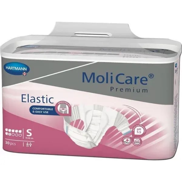 Incontinentieslip MoliCare Premium Elastic 9 drops - XL, foto 6 van 6
