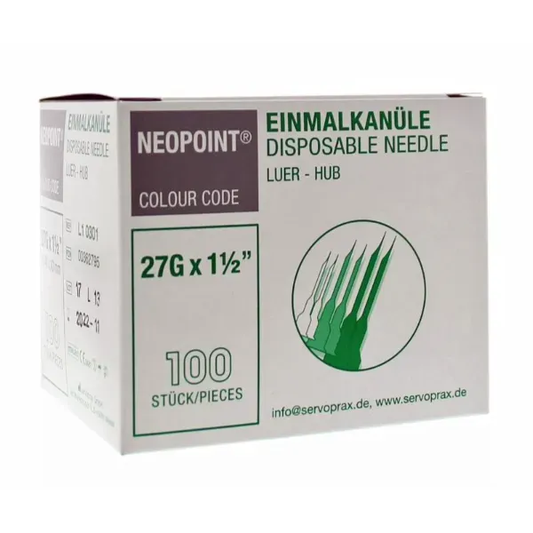 Neopoint injectienaald - 27 G, 40 mm