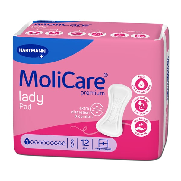 Inlegger MoliCare premium lady pad 1,5 drops