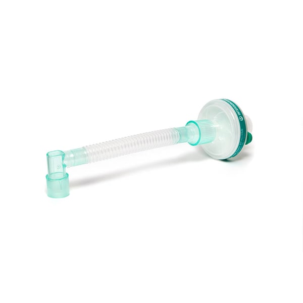 Intersurgical Clear-Therm™ Midi HMEF met luer lock aansluiting — afbeelding 2