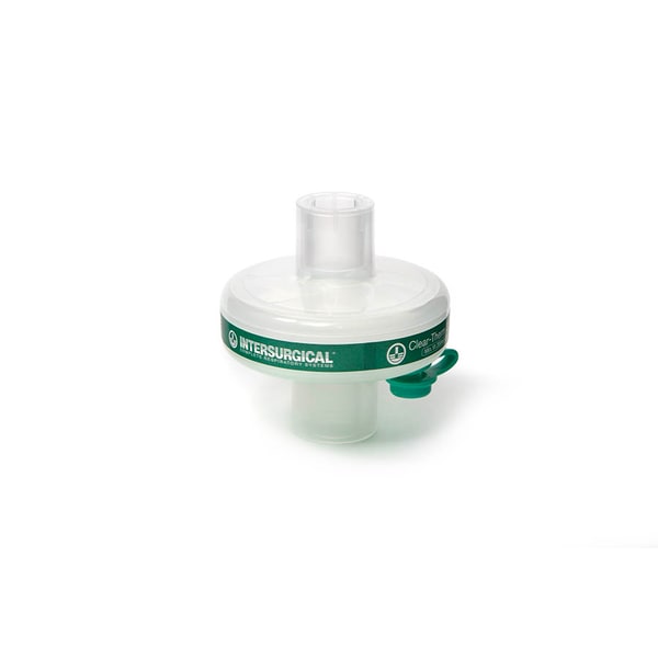 Intersurgical Clear-Therm™ Midi HMEF met luer lock aansluiting — afbeelding 4