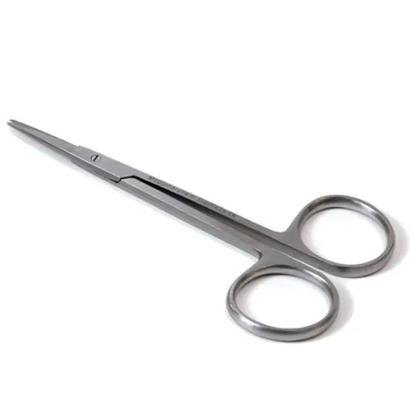 Irisschaar spits / spits 11 cm recht rvs