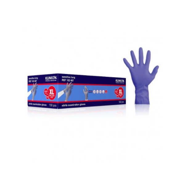 KlinionPersonal Protection Sensitive nitril handschoen lang manchet XL