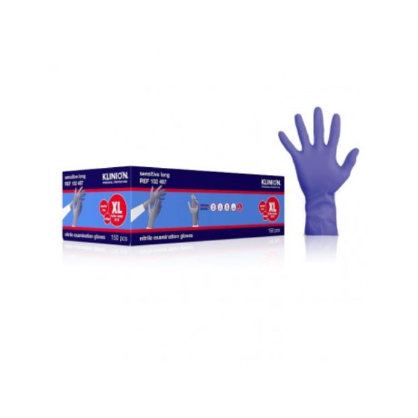 KlinionPersonal Protection Sensitive nitril handschoen lang manchet XL