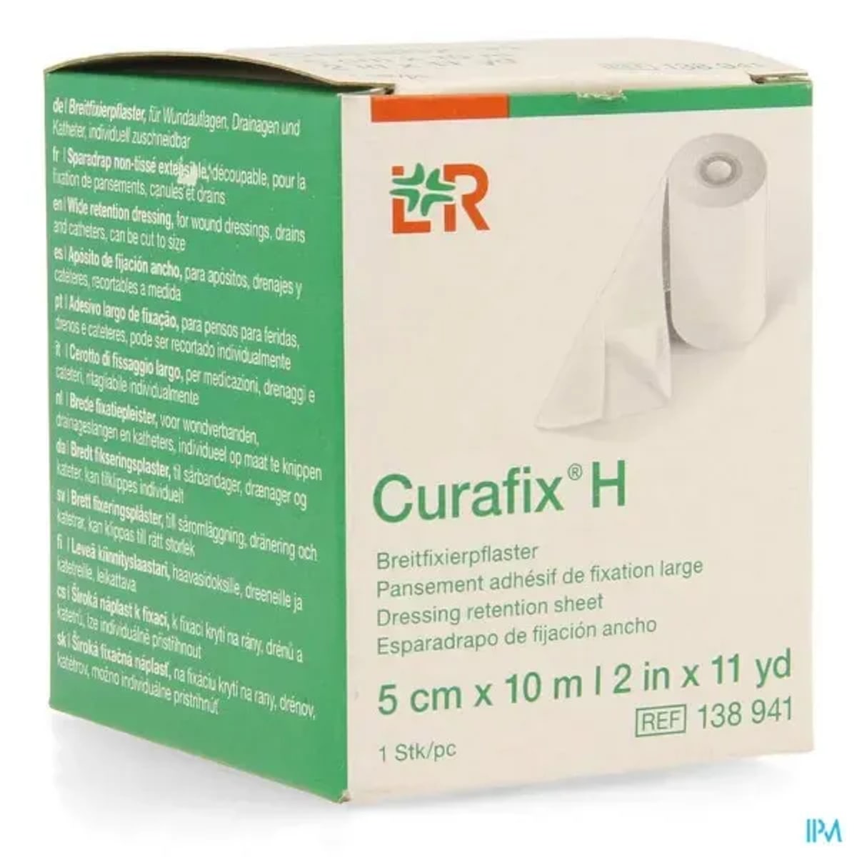 L&R Curafix H fixatiepleister 5 cm x 5 m