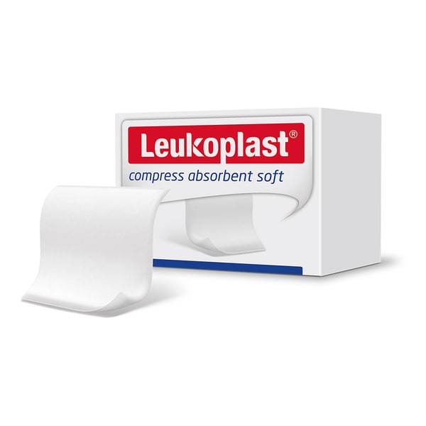 Leukoplast absorberend kompres soft 15 x 25 cm