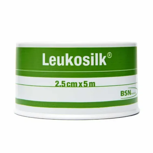 BSN Leukosilk hechtpleister - 2,5 cm x 5 meter