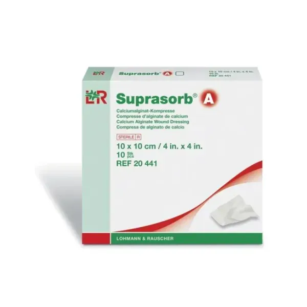 Suprasorb A alginaat verband 10 x 10