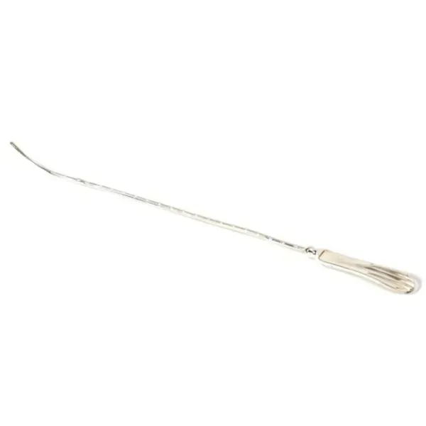 Martin uterussonde zilver buigzaam 32 cm