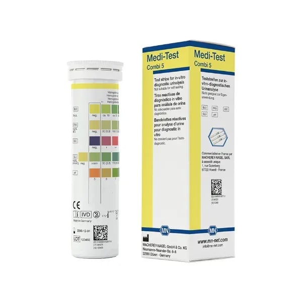 Medi-Test Combi 2 urine test strips, foto 3 van 6