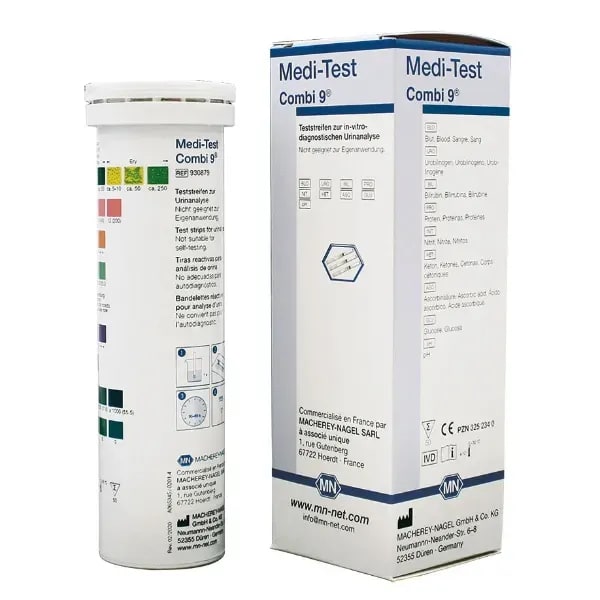 Medi-Test Combi 8 L urine test strips, foto 4 van 6