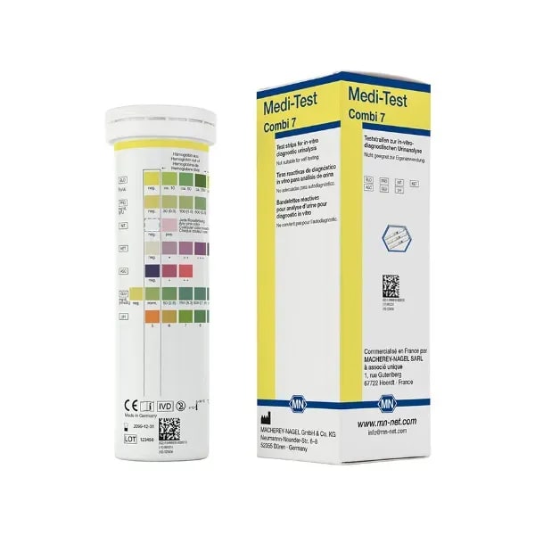Medi-Test Combi 9 urine test strips, foto 5 van 6