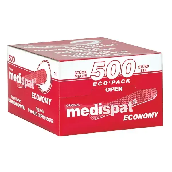 Medispat tongspatels eco verpakking 150 x 18 mm