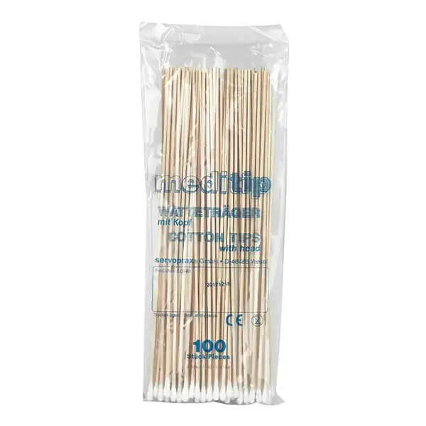 Meditip Clean wattenstokjes 230mm met kleine kop