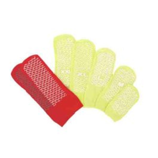 Medline antislip sokken one size fits most 36 - 43 rood