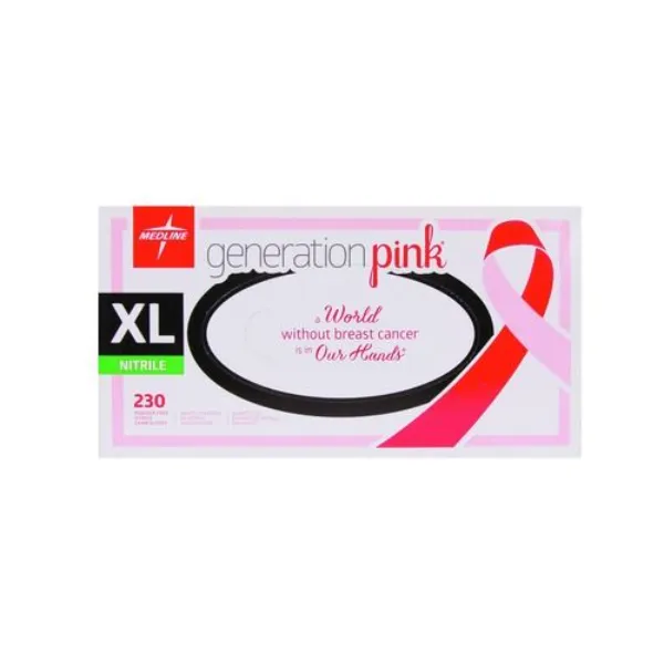 Medline Generation Pink Nitrile handschoenen - XL