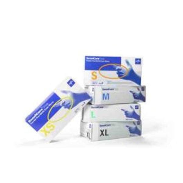 Medline SensiCare Ice nitril onderzoekshandschoenen - M