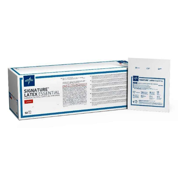 Medline Signature Latex OR chirurgische handschoenen - 8