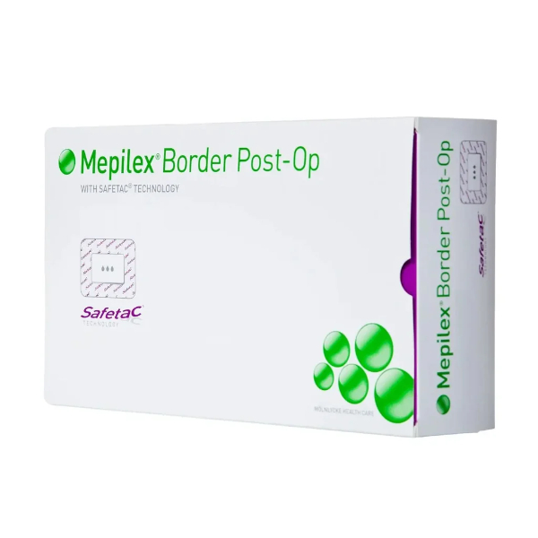 Mepilex Border Post-Op 10x20cm