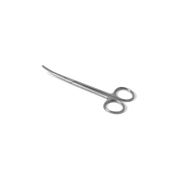 Metzenbaum prepareerschaar stomp / stomp 18 cm gebogen rvs
