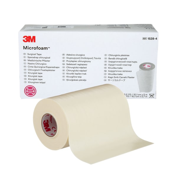 Microfoam chirurgische tape 10 cm x 5 meter