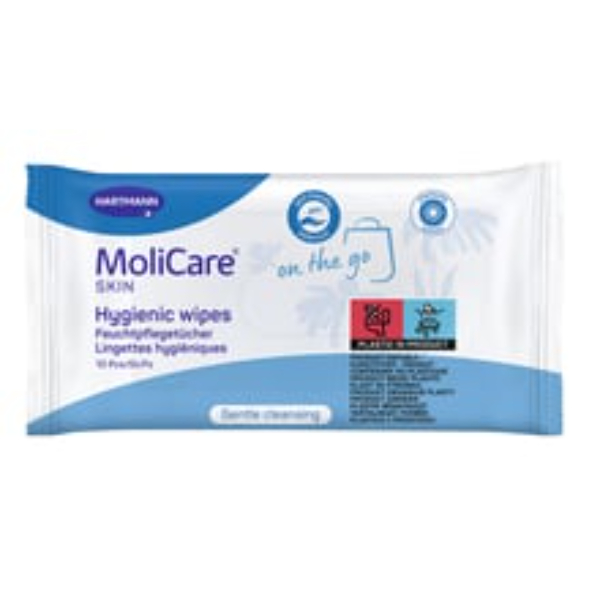 MoliCare® Skin Hygienic Wipes 10 stuks