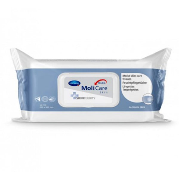 MoliCare® Skin vochtige reinigingsdoekjes 50 stuks