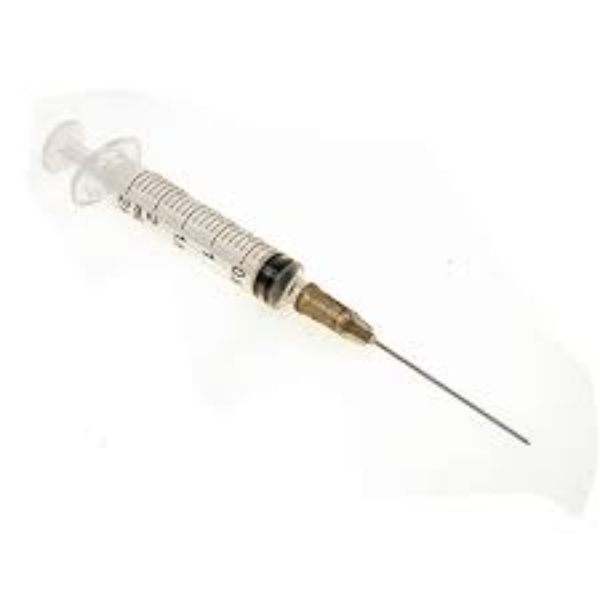 Nipro injectiespuit 3 delig 2 ml Luer Lock met 22 G x 38 mm injectienaald