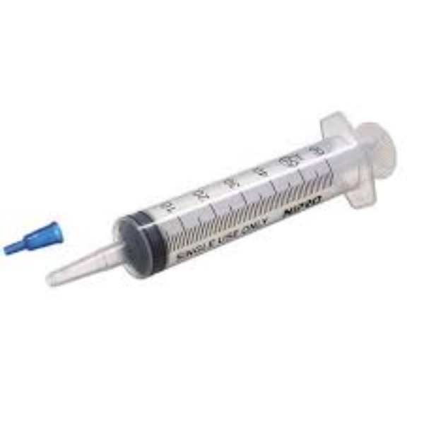 Nipro injectiespuit 3 delig 50 ml cathetertip
