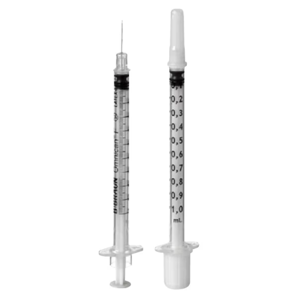 Omnican F 1 ml injectiespuit met naald 30 G x 12 mm