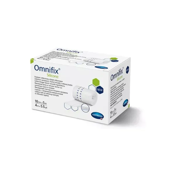 Fixatiepleister Omnifix silicone 10 cm x 5 m