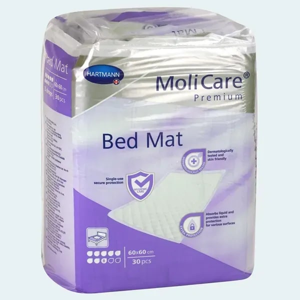 Onderlegger MoliCare Premium Bed Mat 8 drops 60 x 60 cm