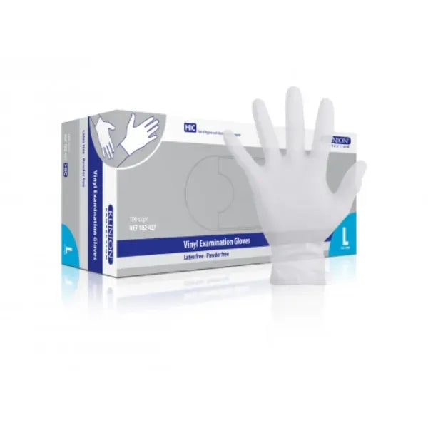Onderzoekshandschoen Vinyl Klinion Protection L