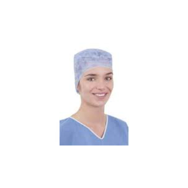 Operatiemuts elastiek blauw