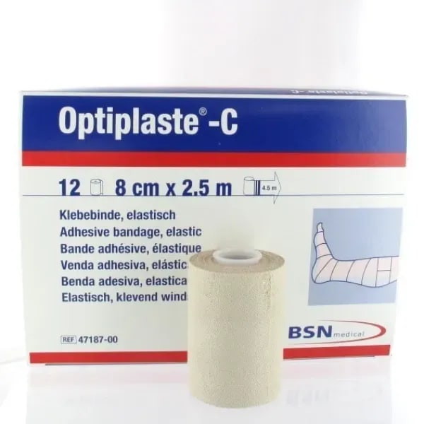 Optiplaste-C 2,5 m x 6 cm, foto 2 van 2