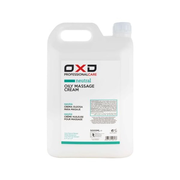OXD Oily massage cream neutral- 500 ml — afbeelding 3