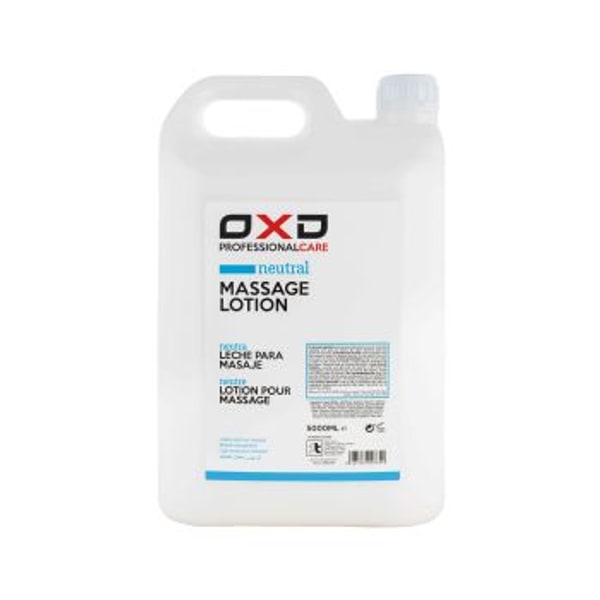 OXD professional Care neutrale lotion voor massage 5 liter