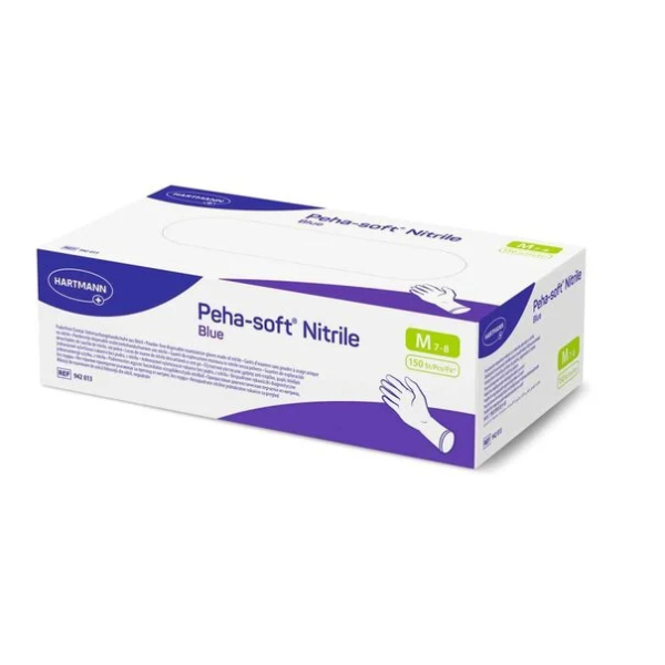 Peha-Soft nitrile handschoenen blauw