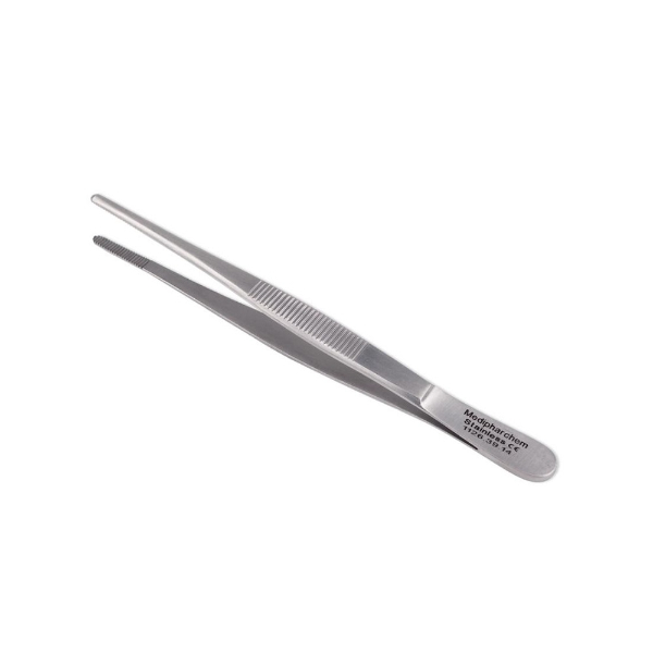 Pincet anatomisch 11 cm recht rvs