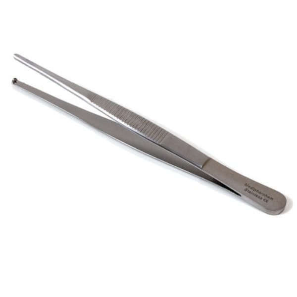 Pincet chirurgisch 2 x 3 tanden 13 cm recht