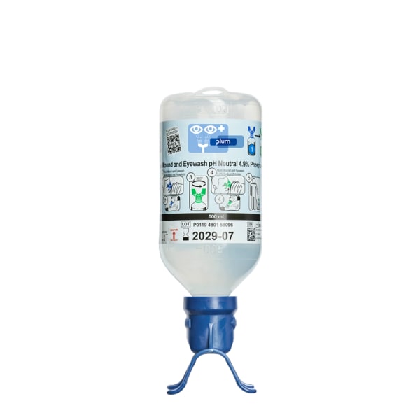 Plum oogspoelfles 500 ml