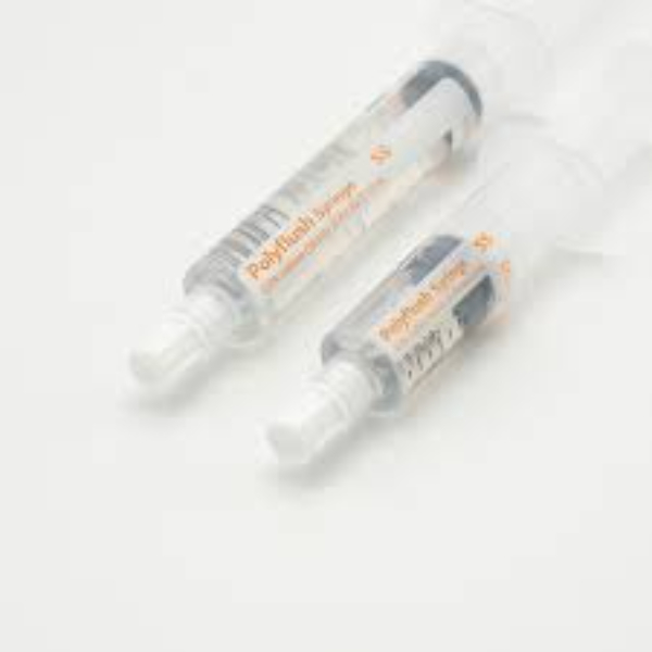 Polyflush voorgevulde spuit 0.9% NaCl, 10 ml, steriel vloeistofpad