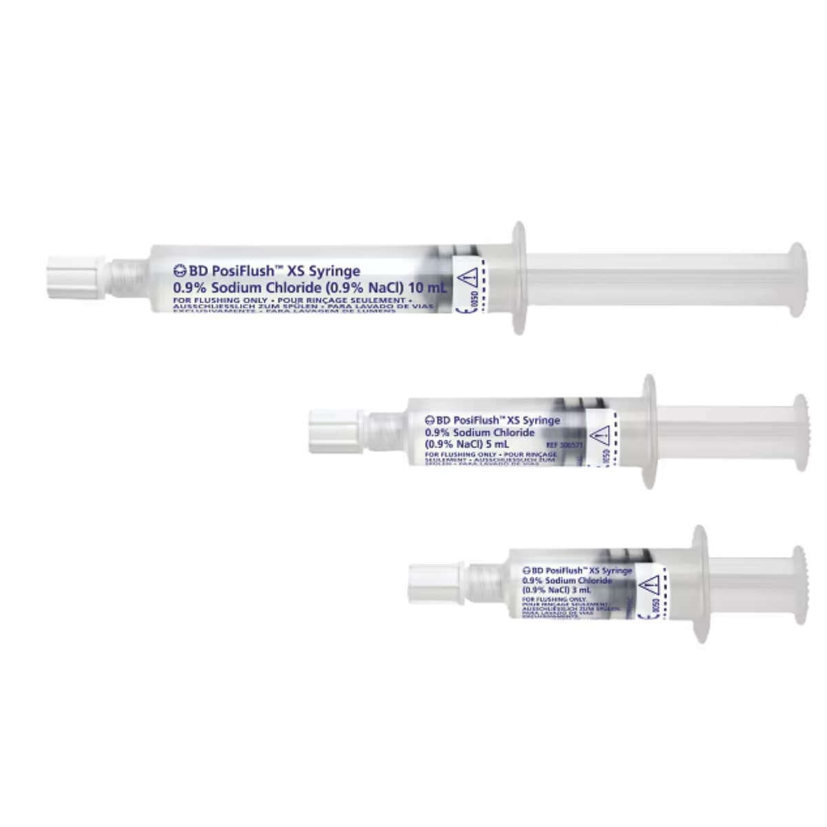 Posiflush XS 0,9% NACI 10 ml injectiespuit, foto 2 van 2