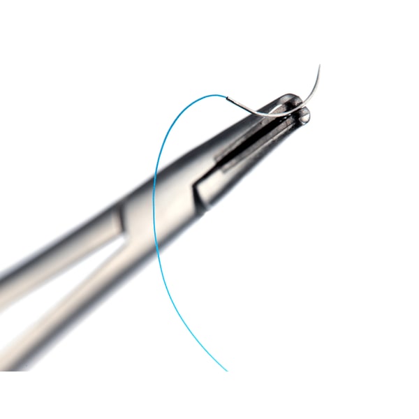 Prolene hechtdraad 6-0 45 cm blauw P-3 Prime naald